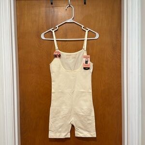 Shapermint Essentials Open Bust Bodysuit Shaper Short